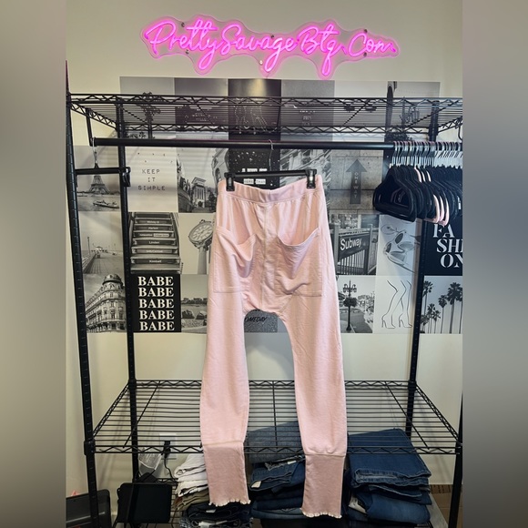 Free People Harem Joggers Pink, MED NWT - Picture 3 of 16
